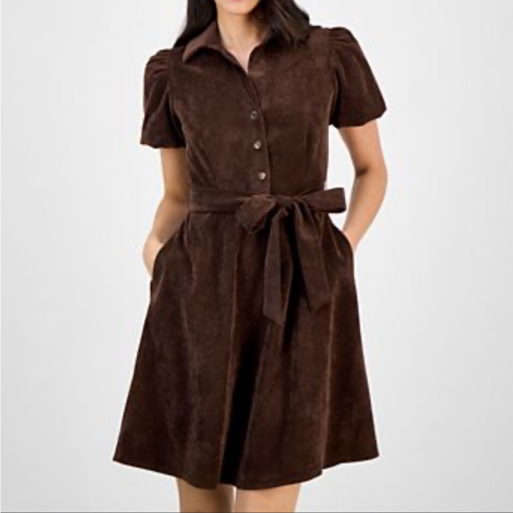 Robbie Bee Corduroy Dress